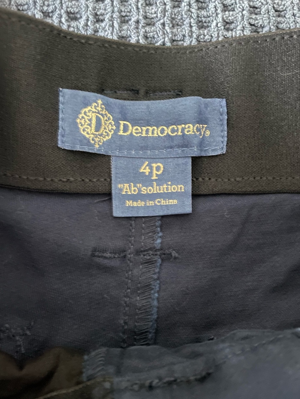 Democracy | Absolution Skyrise Chino Pants | Women’s Pant in Navy | NWT - Picture 8 of 14